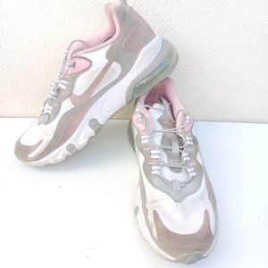 Nike Little Kids Air Max Size 3Y White Pink PS Sneaker Athletic Shoes